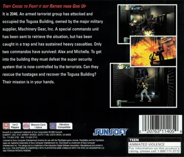 T.R.A.G - Mission of Mercy (US) box cover back